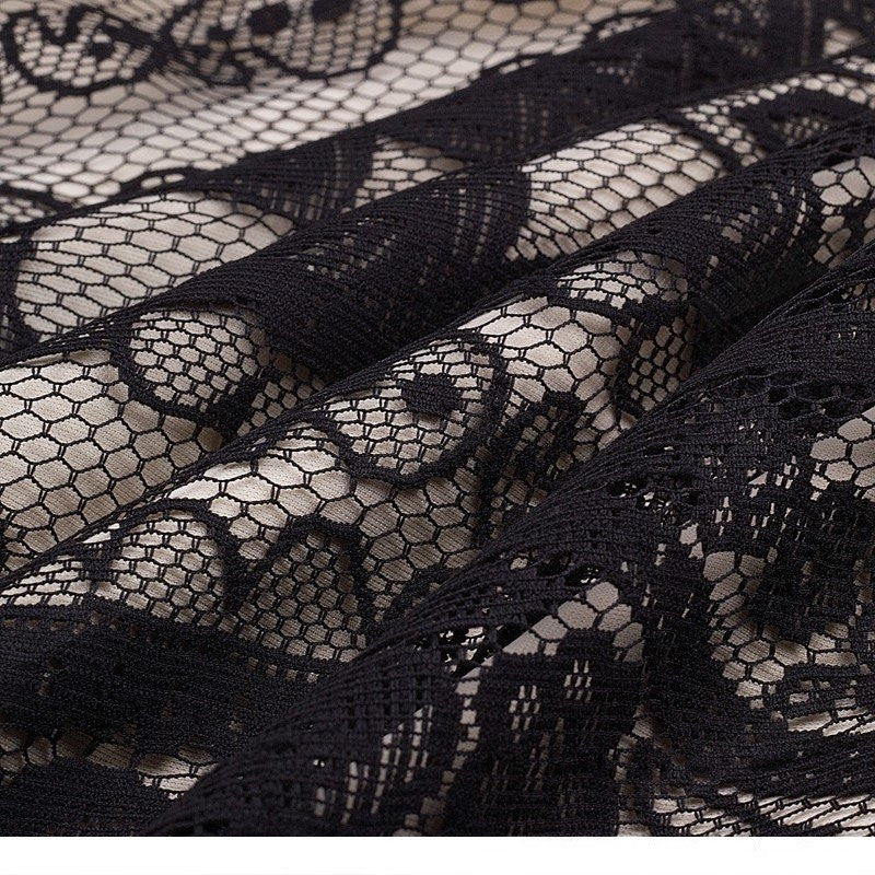 VESTIDO RENDA COM FRANJAS - PODEROSA SHOP