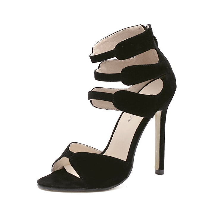 Gladiadora Cano Baixo Camurça