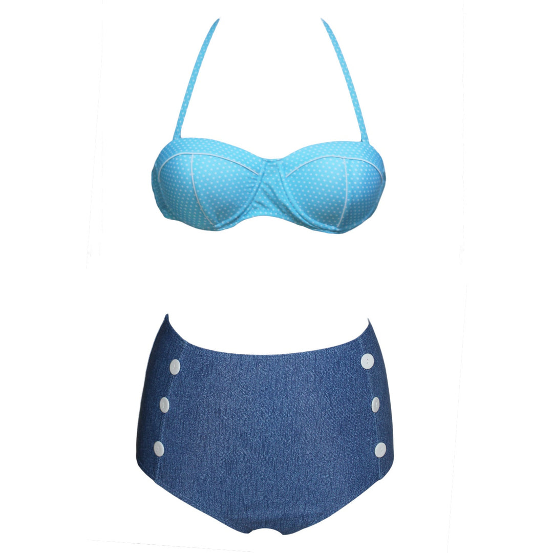 Biquíni Retrô Top Poá