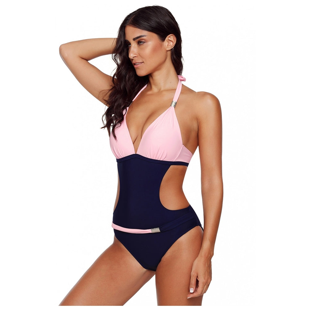 Maiô Engana Mamãe Bicolor Rosa