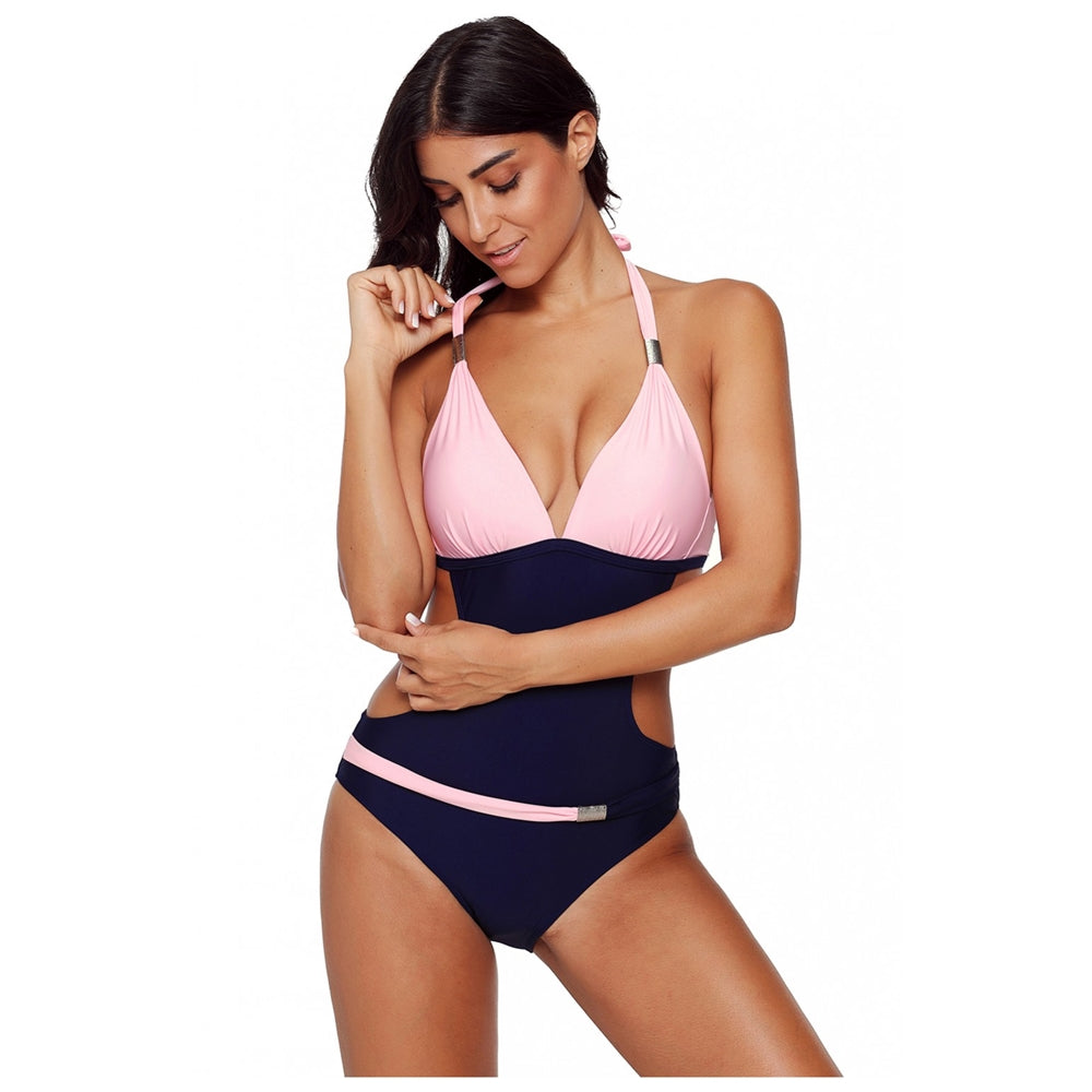 Maiô Engana Mamãe Bicolor Rosa