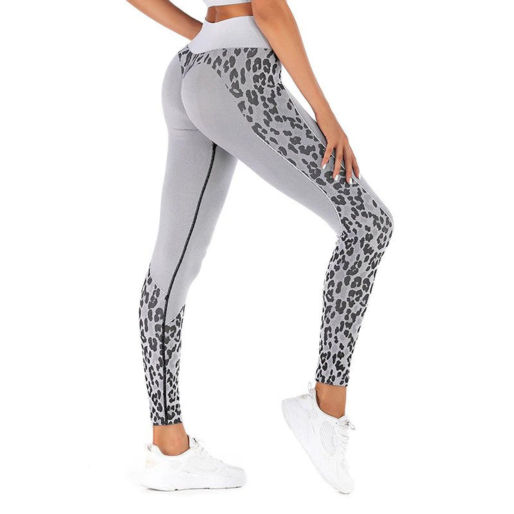 Legging Fitness Detalhe Leopardo