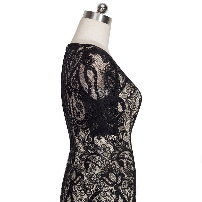 VESTIDO RENDA COM FRANJAS - PODEROSA SHOP