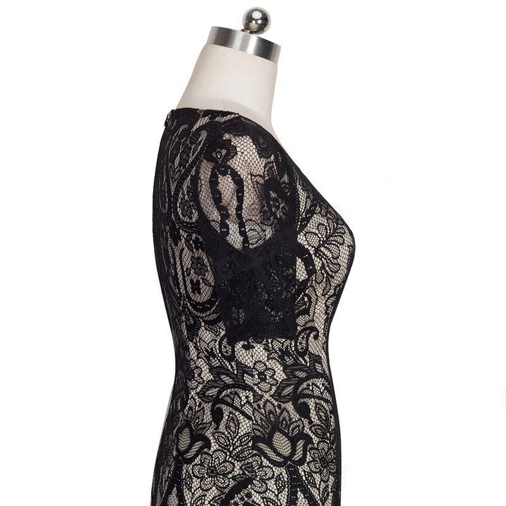 VESTIDO RENDA COM FRANJAS - PODEROSA SHOP