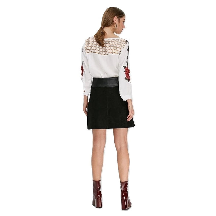 Blusa Bordado Embroidery Floral