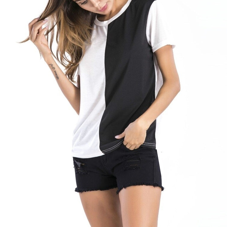 Camiseta Feminina Black White