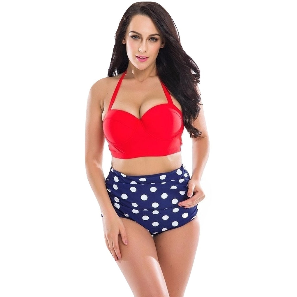 Biquíni Plus Size Retrô Bolinhas