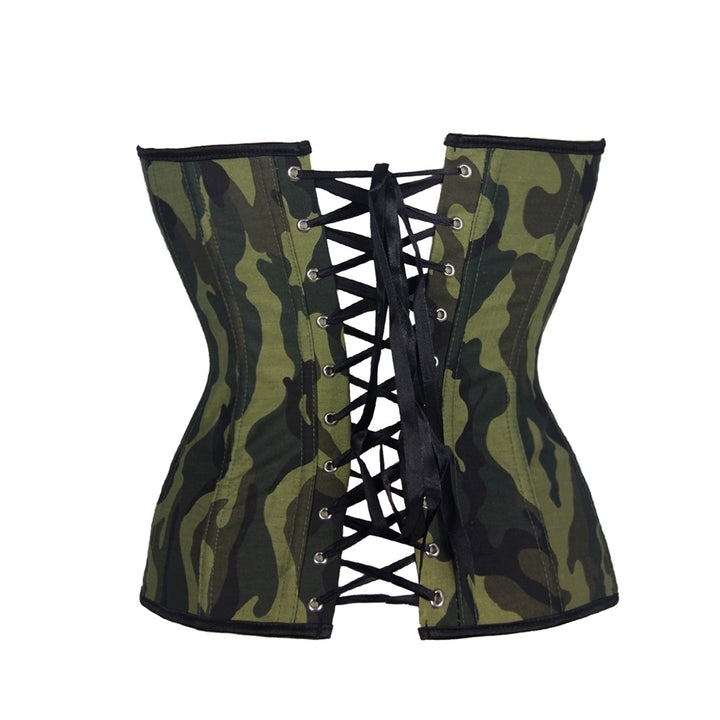 Corset Overbust Camuflado