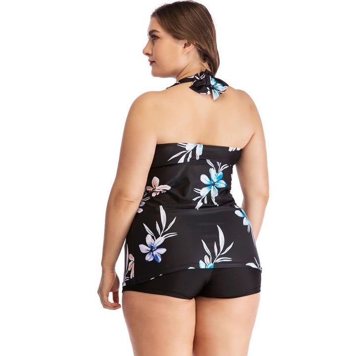 Conjunto Tanquíni Plus Size Floral