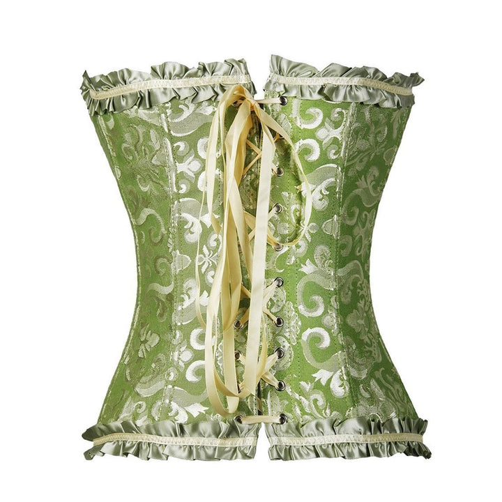 Corset Overbust Plus Size Verde