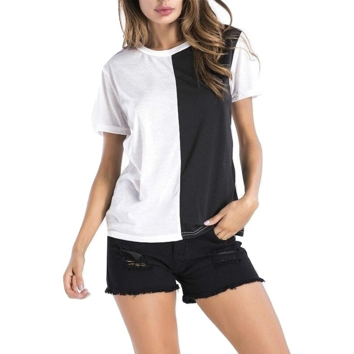 Camiseta Feminina Black White