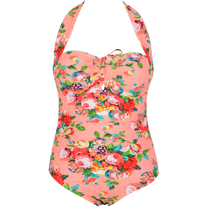 Maiô Plus Size Estampa Floral