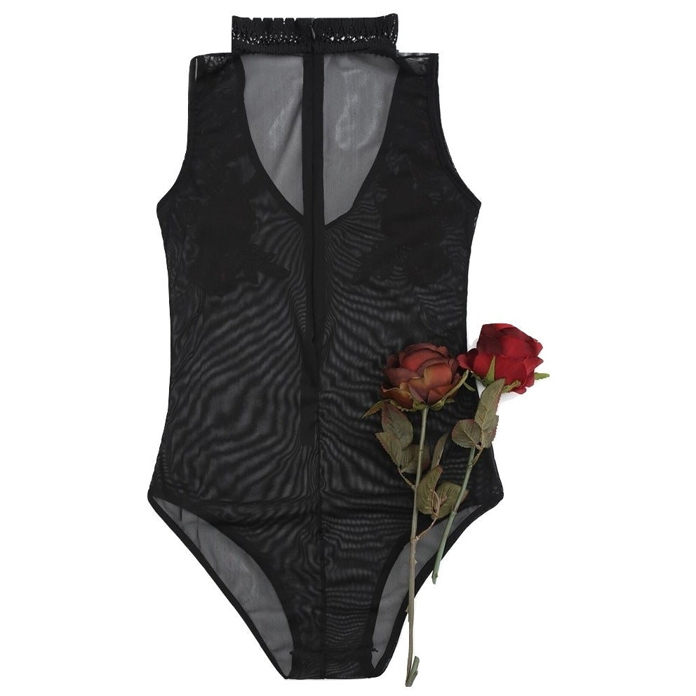 Body Tule Detalhe Floral