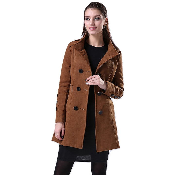 Trench Coat Alfaiataria Duplo Abotoamento