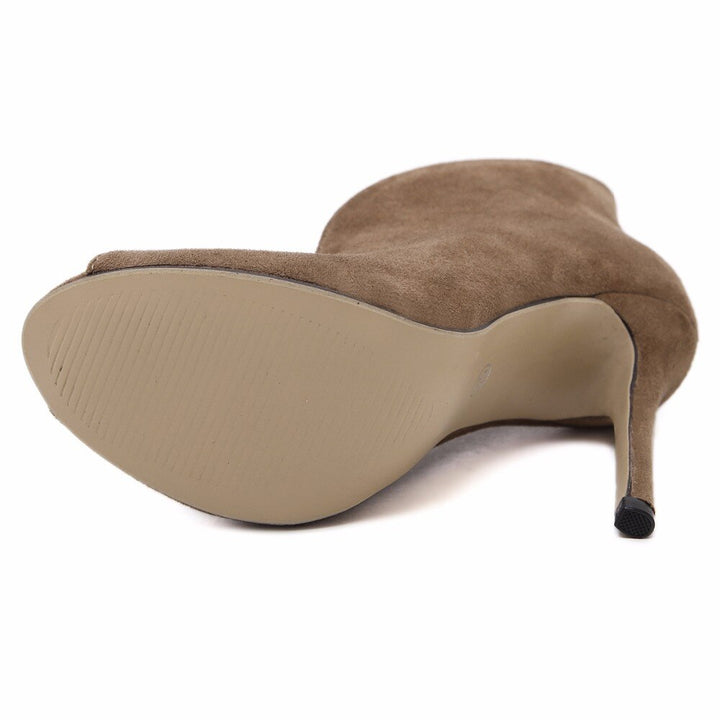 Open Boot Salto Fino Suede Deluxe