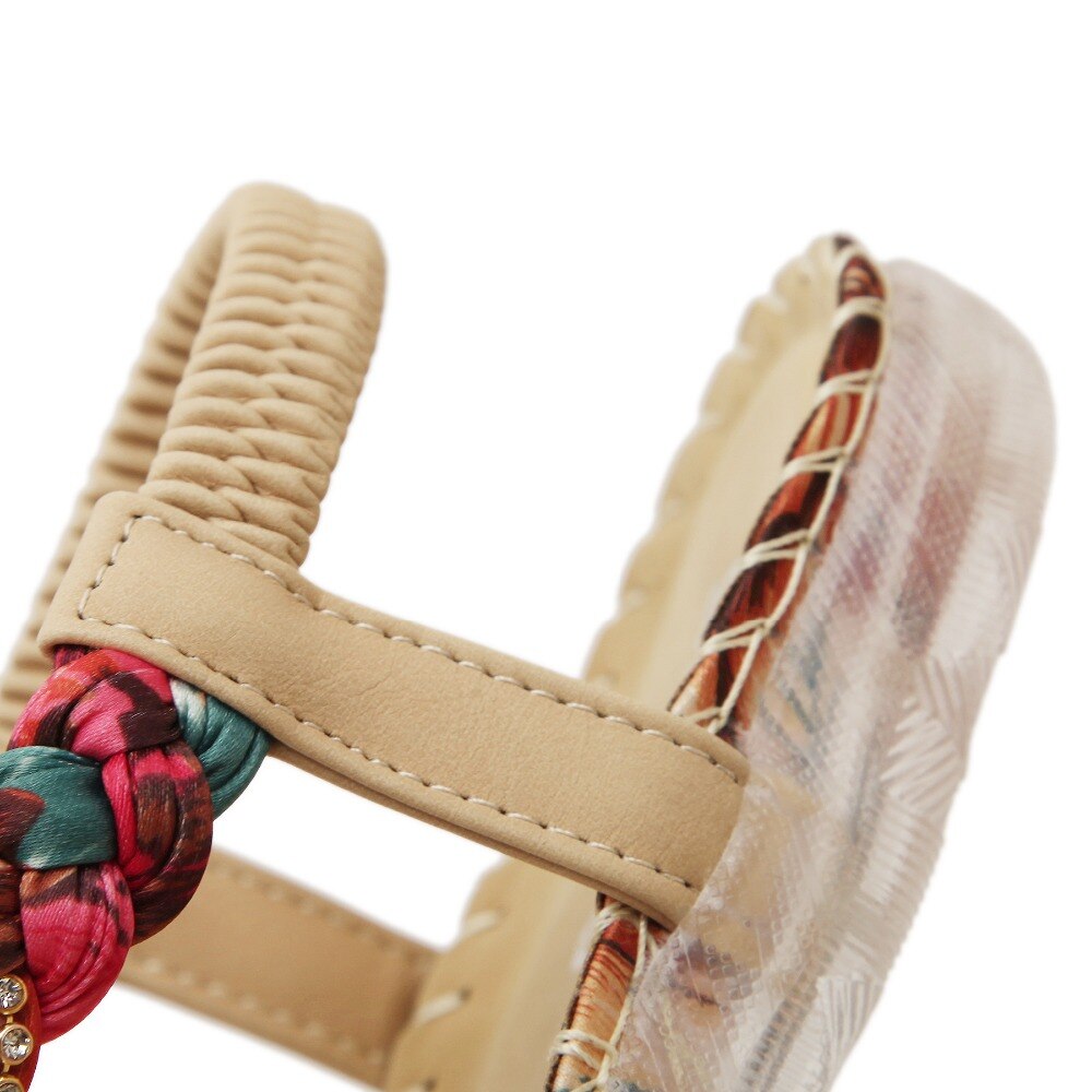 Rasteira Confort Tiras Com Strass