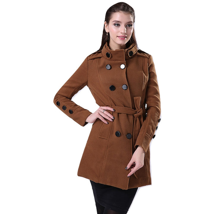 Trench Coat Alfaiataria Duplo Abotoamento