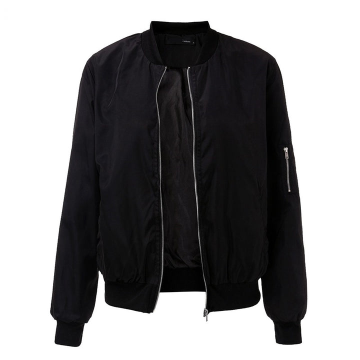 Jaqueta Bomber Feminina Em Nylon