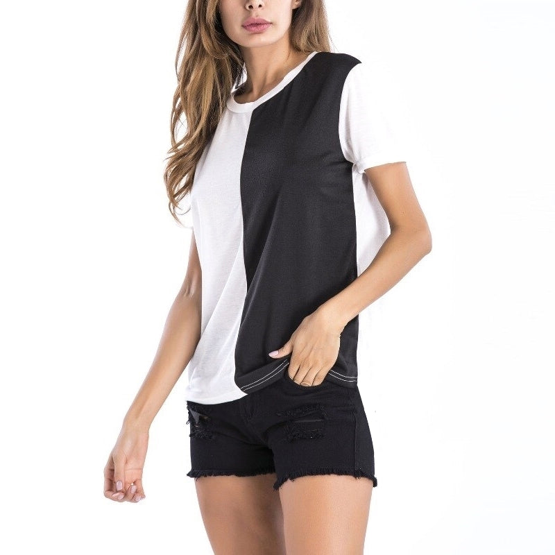 Camiseta Feminina Black White