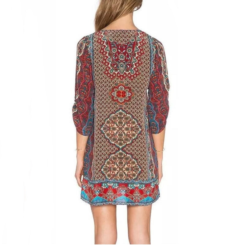 Saída de Praia Estampa Étnica