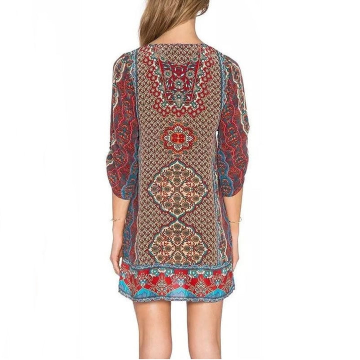 Saída de Praia Estampa Étnica