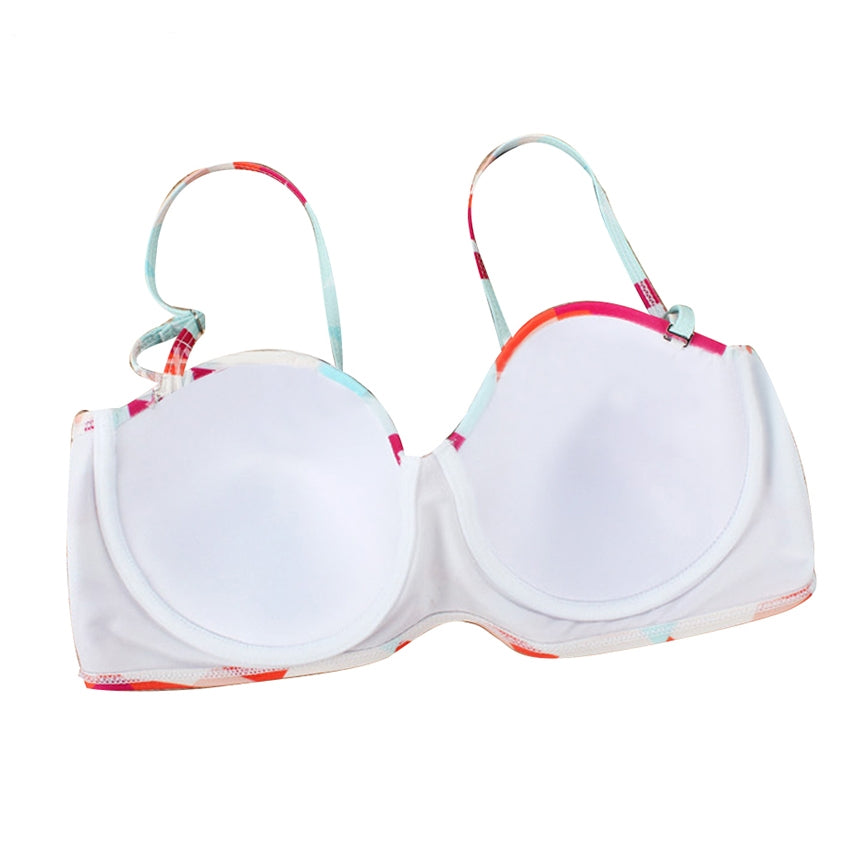 Biquíni Cintura Alta Estampado Plus Size