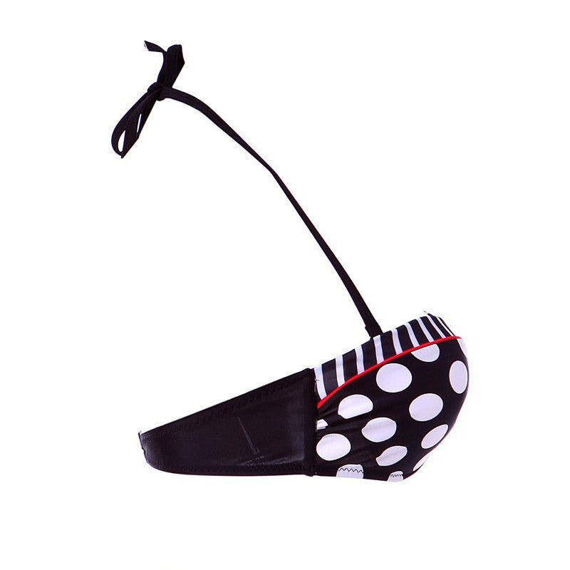 Biquíni Retrô Cintura Alta Bolinhas