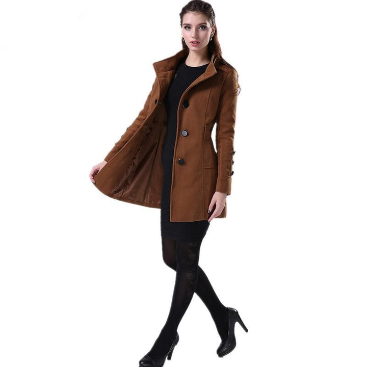 CASACO TRENCH COAT BOTÕES - PODEROSA SHOP