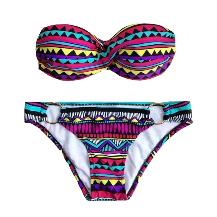 Biquíni Tomara que Caia Estampa Étnica