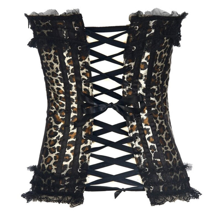 Corset Plus Size Leopardo