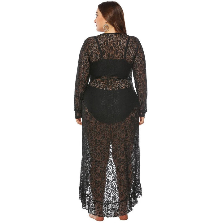 Saída Kimono Renda Plus Size