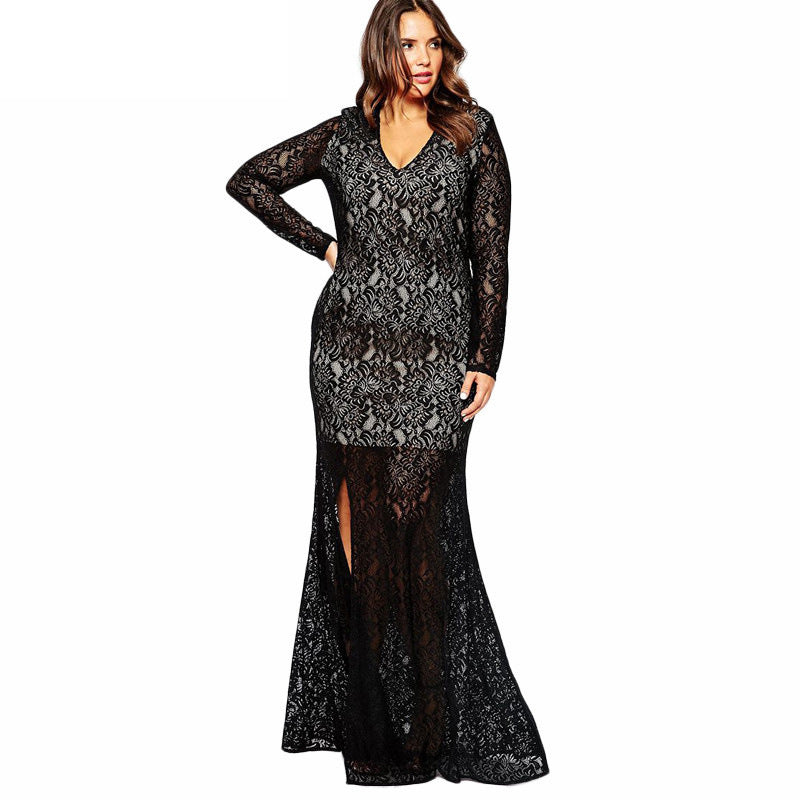Vestido Plus Size Renda