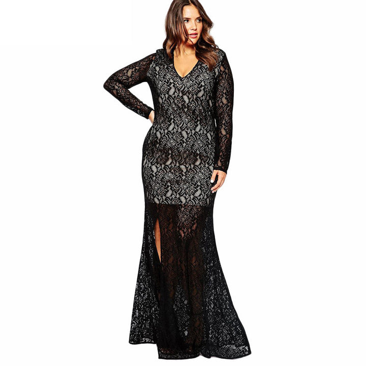 Vestido Plus Size Renda