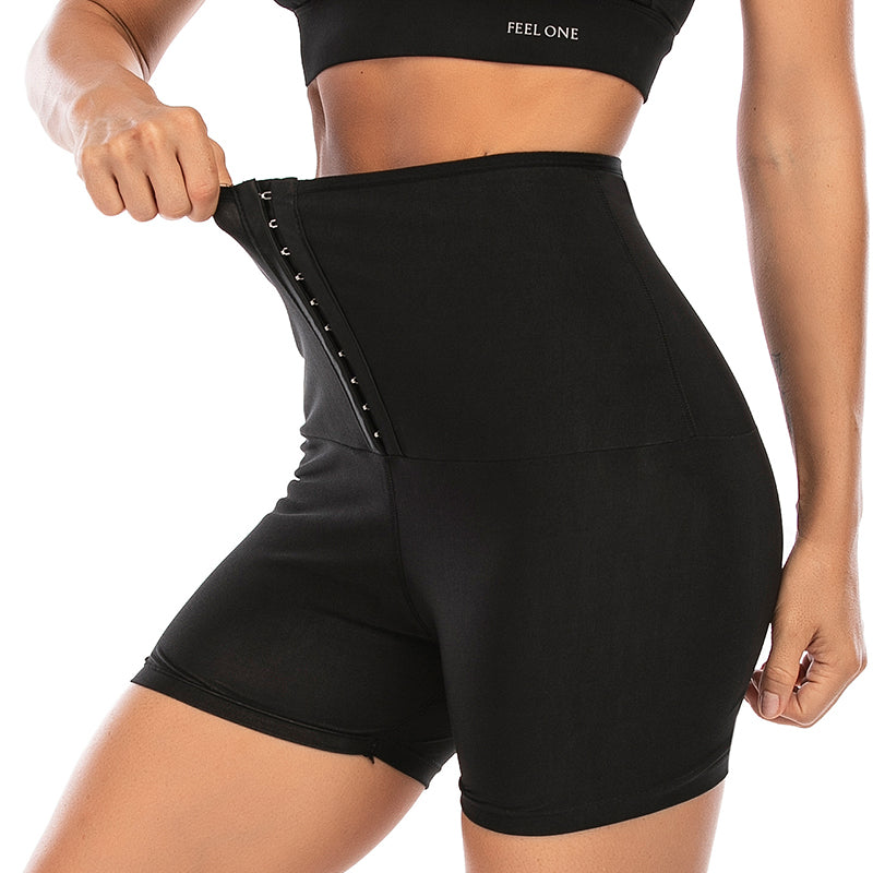 Short Com Cinta Modeladora Anticelulite Efeito Sauna