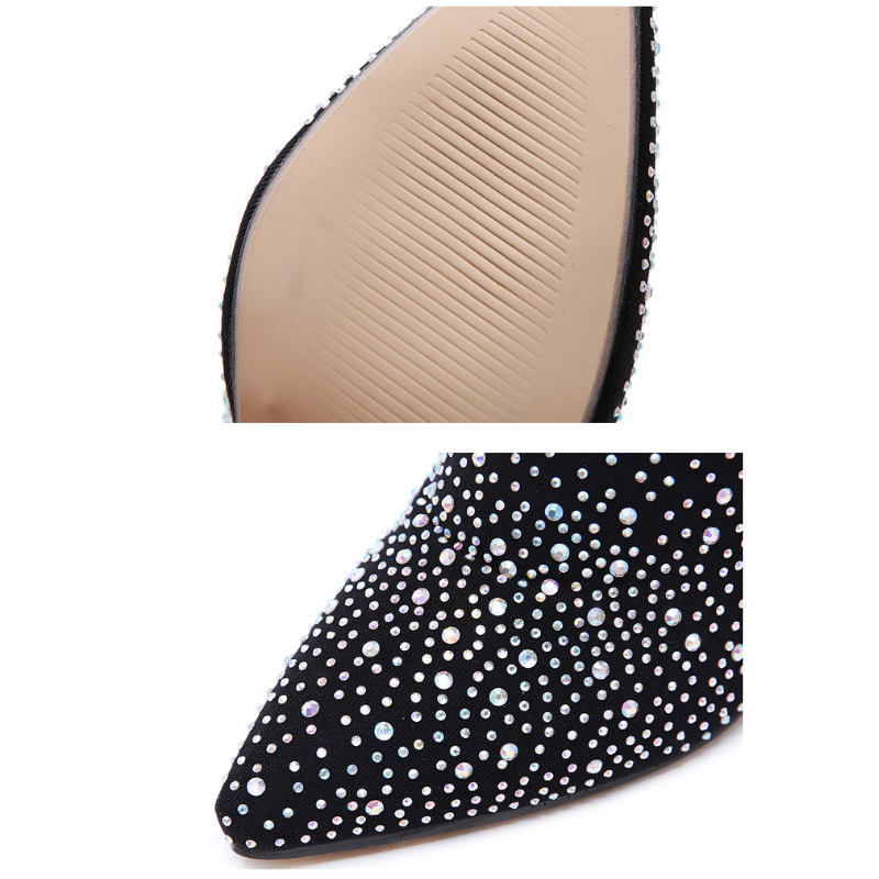 Bota Over The Knee Stretch Com Cristais