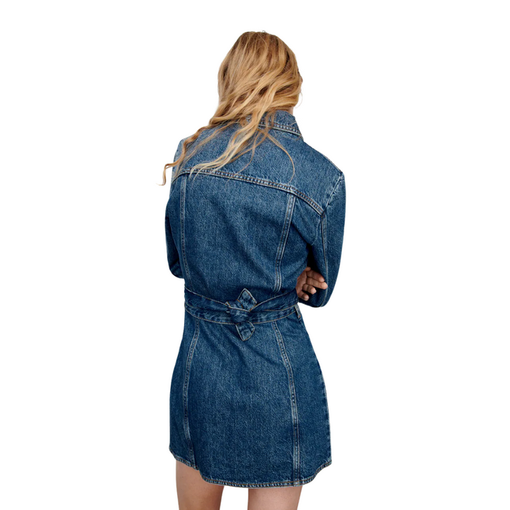 Vestido Chemise Jeans Azul
