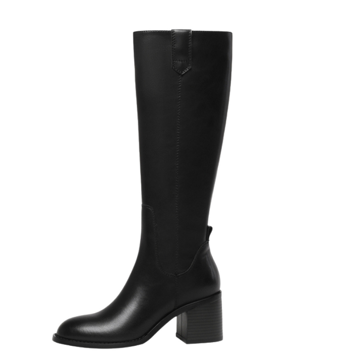 Bota Montaria Couro Salto Bloco