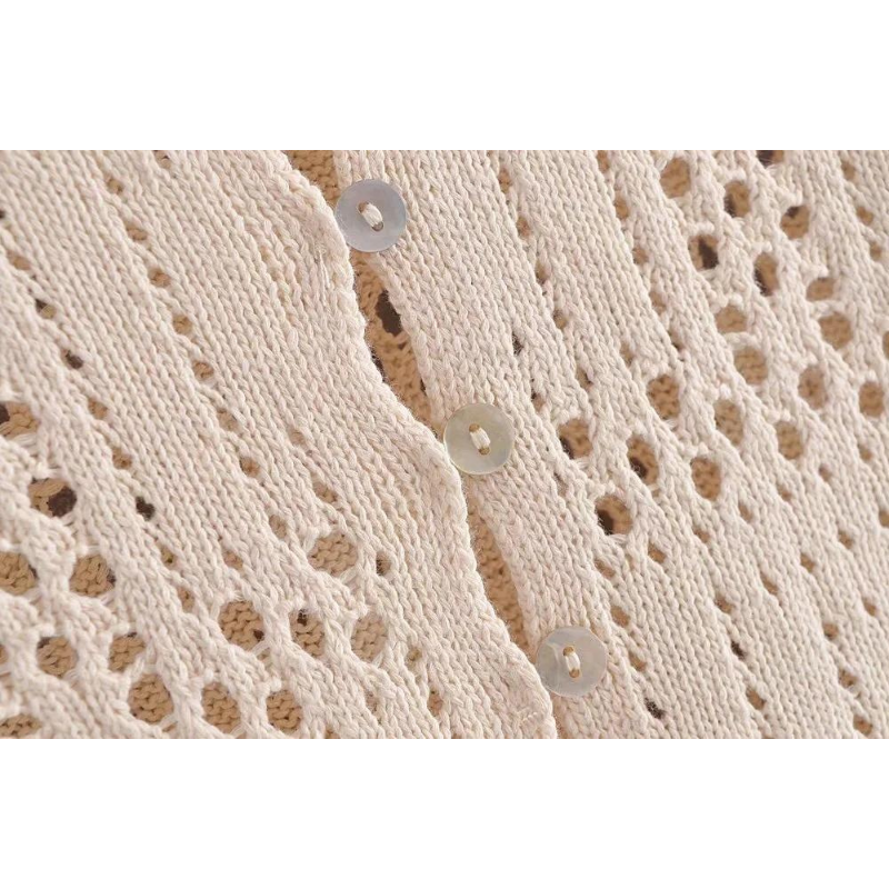 Blusa Cropped Crochet Com Manga Flare