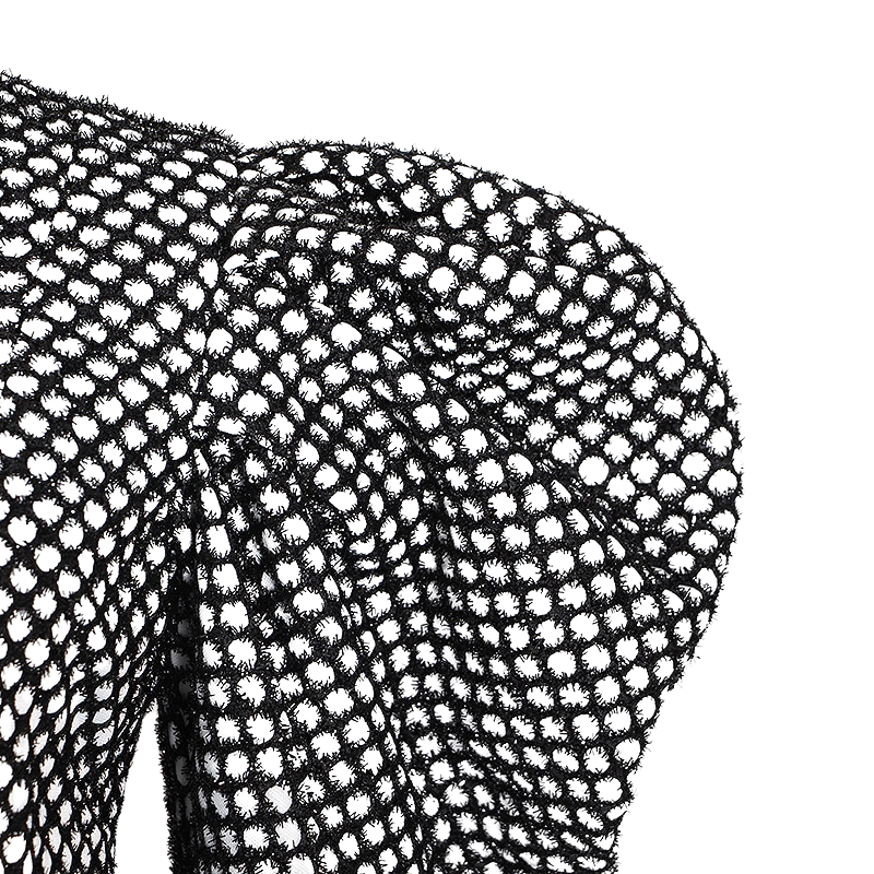 Blusa Cropped Manga Bufante Xadrez