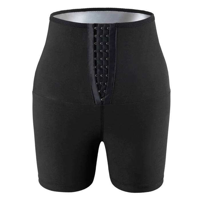 Short Com Cinta Modeladora Anticelulite Efeito Sauna