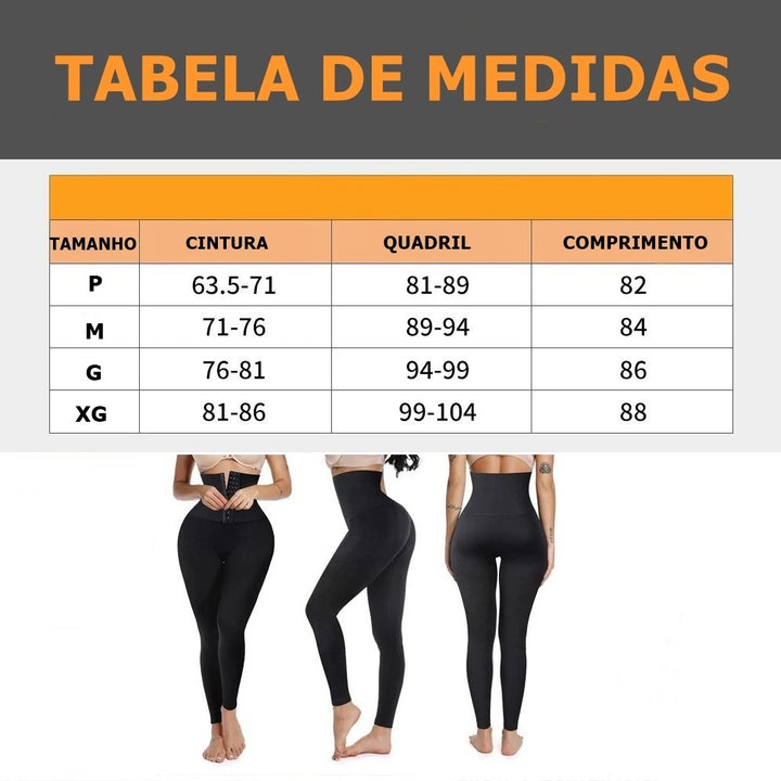 Legging Modeladora Sculpt Fitness Levanta Bumbum
