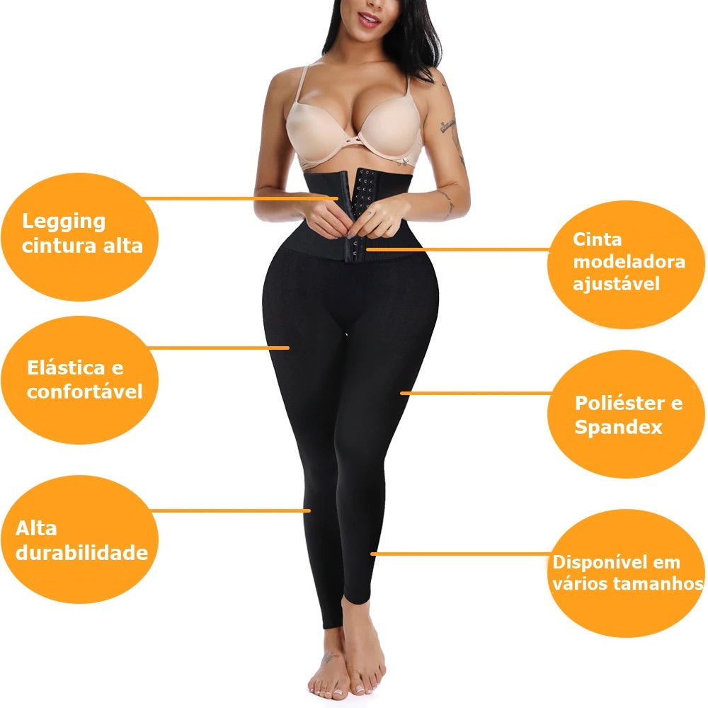 Legging Modeladora Sculpt Fitness Levanta Bumbum