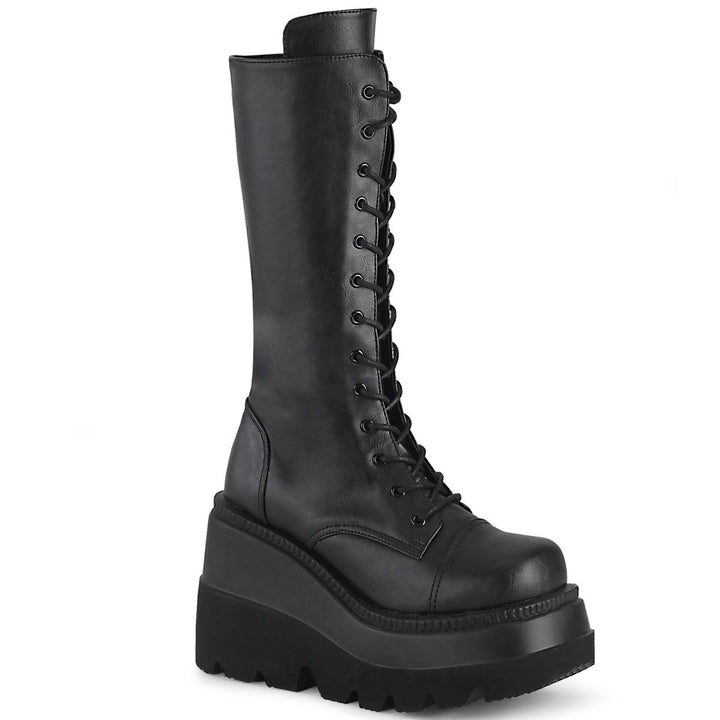 Bota Plataforma Coturno Chunky Tratorada