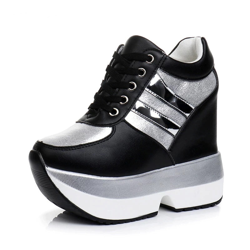 Tênis Chunky Impermeável Com Tiras