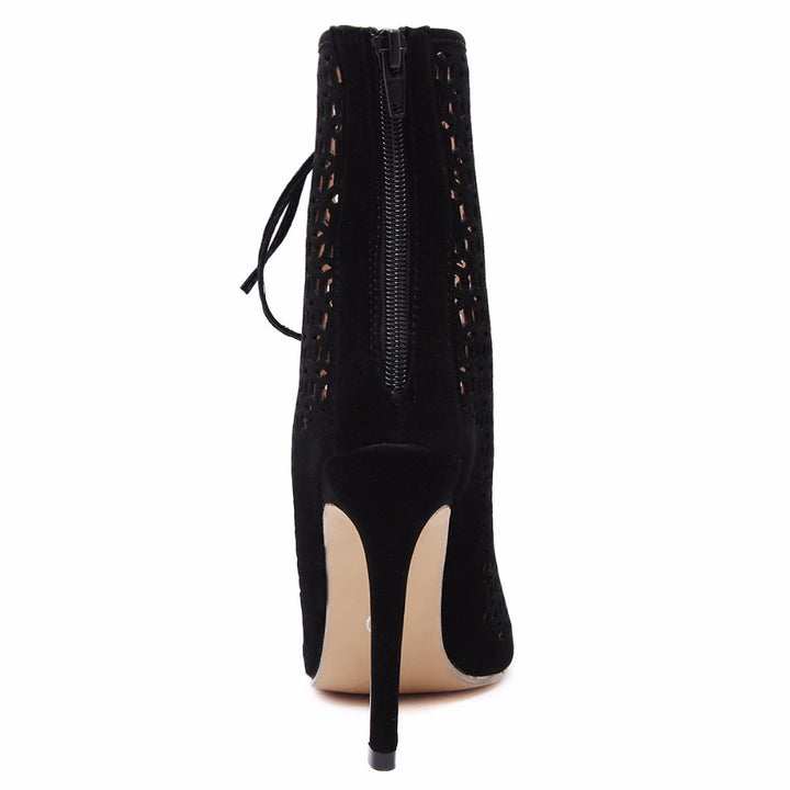 OPEN BOOT SALTO FINO COM TELA - PODEROSA SHOP