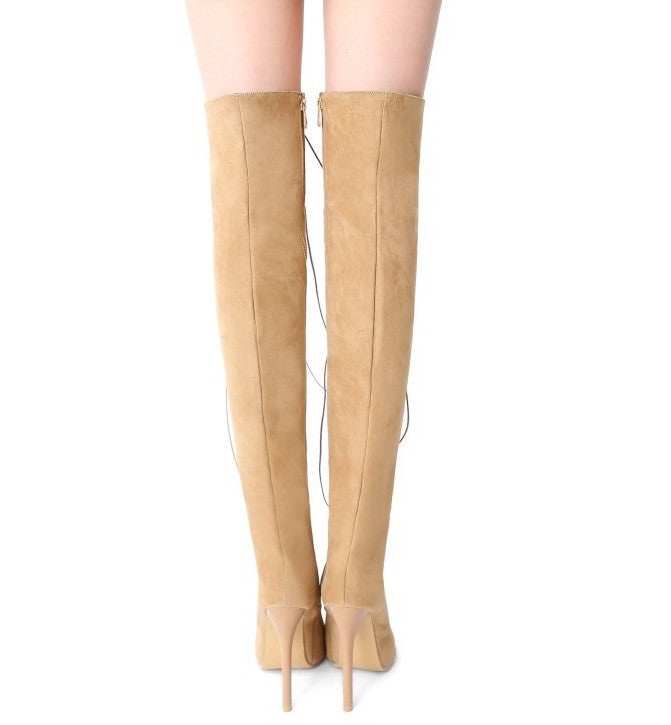 SANDÁLIA GLADIADORA CANO LONGO AMARRAÇÃO - PODEROSA SHOP