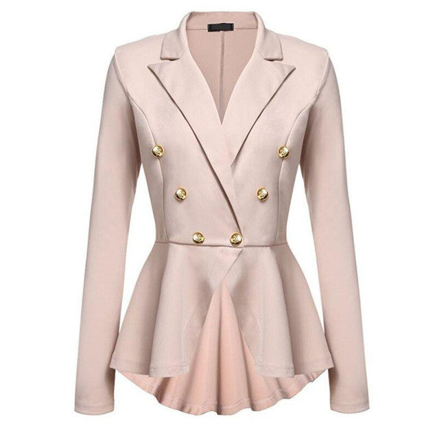 BLAZER FEMININO DUPLO ABOTOAMENTO - PODEROSA SHOP