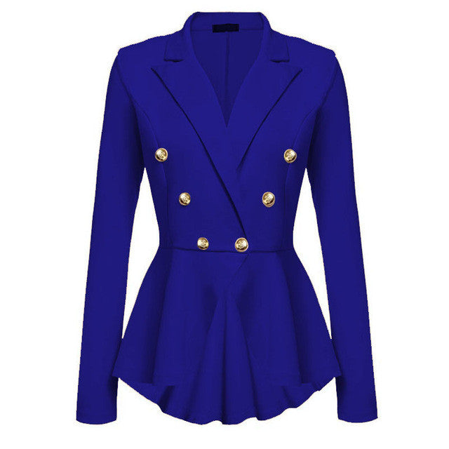 BLAZER FEMININO DUPLO ABOTOAMENTO - PODEROSA SHOP