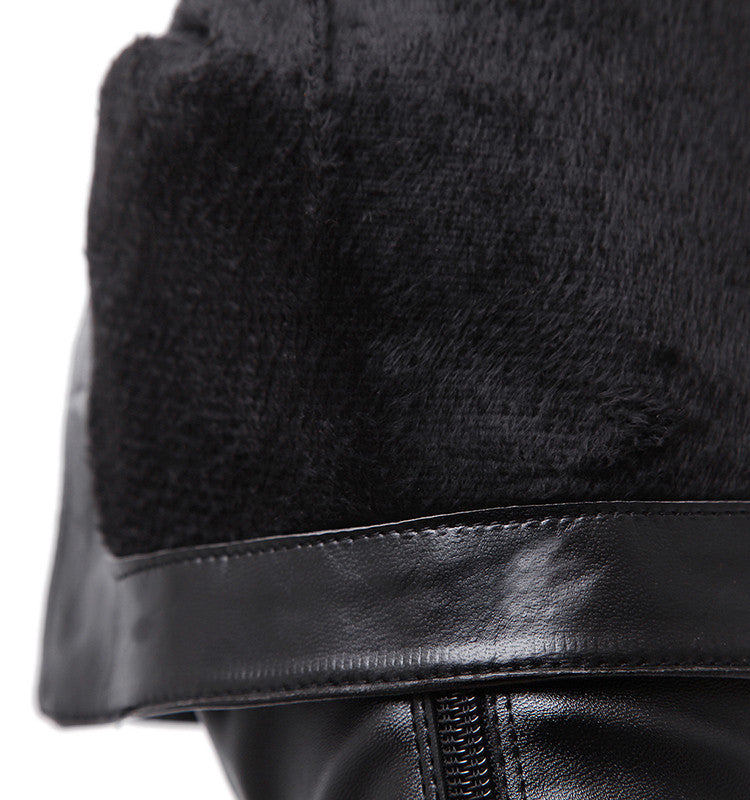 BOTA OVER THE KNEE COM REBITES PRETA - PODEROSA SHOP