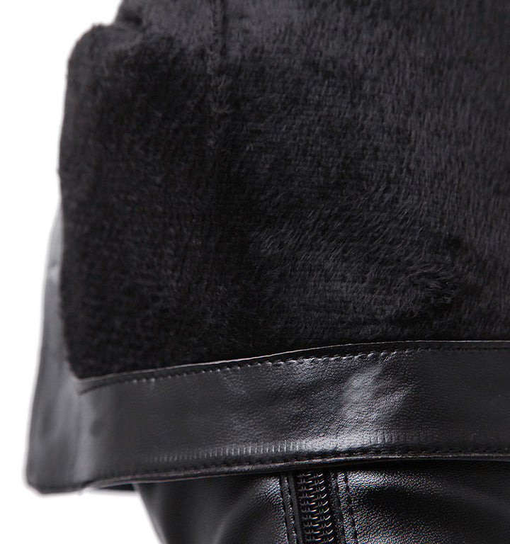 BOTA OVER THE KNEE COM REBITES PRETA - PODEROSA SHOP